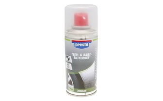 Spray Removedor de Alquitrán y Resina Presto 150ml (Aerosol)