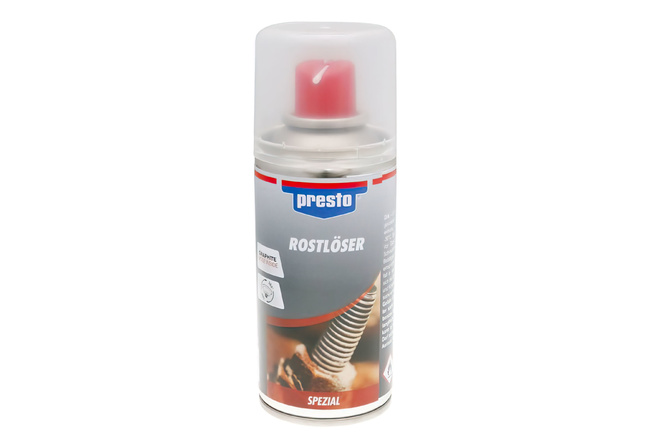 Spray antirouille / lubrifiant / dégrippant Presto 150ml en Aérosol