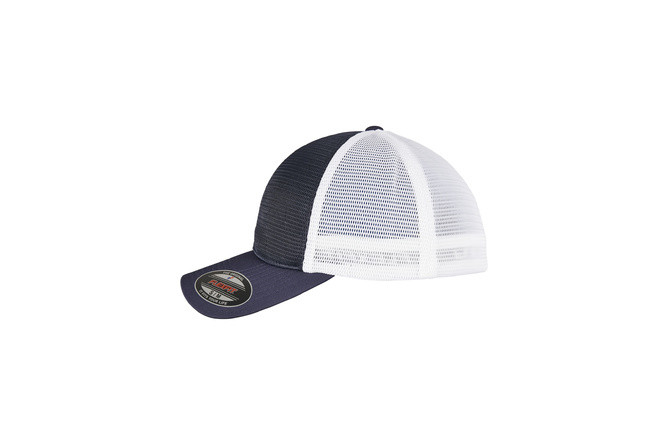 Baseball Cap Flexfit 360 Omnimesh 2-Tone navy/white