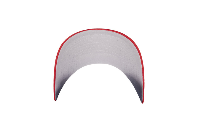 Baseball Cap Flexfit 360 Omnimesh 2-Tone red/white