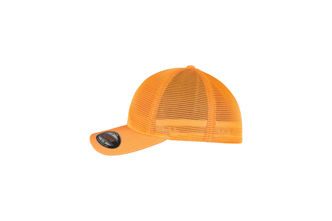 Cappellino 360° Omnimesh Flexfit neon arancione