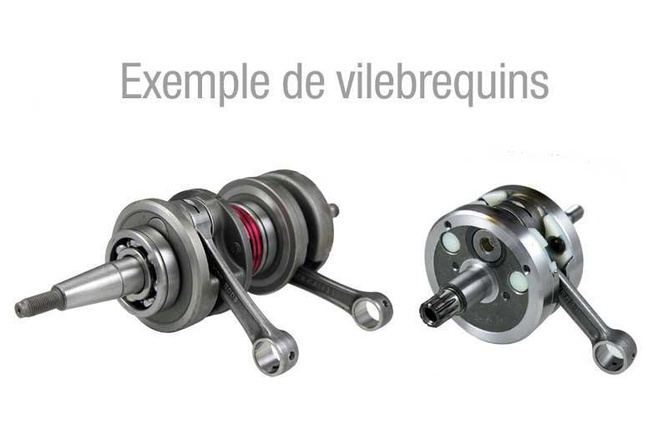 Vilebrequin complet Hot Rods KTM SX 144 / 150 2007-2015