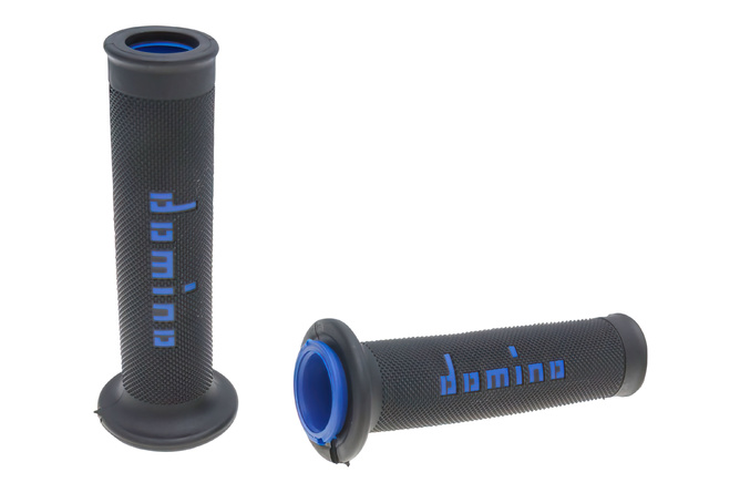 Grips Domino A010 On-Road black / blue (open ends)