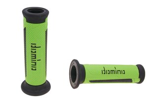 Grips Domino A350 On-Road green / black (open ends)