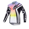 Camiseta MX Alpinestars Infantil Racer Semi Negro/Multicolor