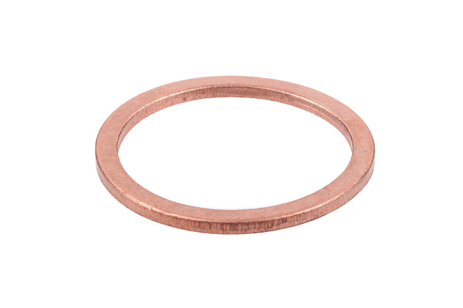 Exhaust Gasket 28x34mm solid copper Simson
