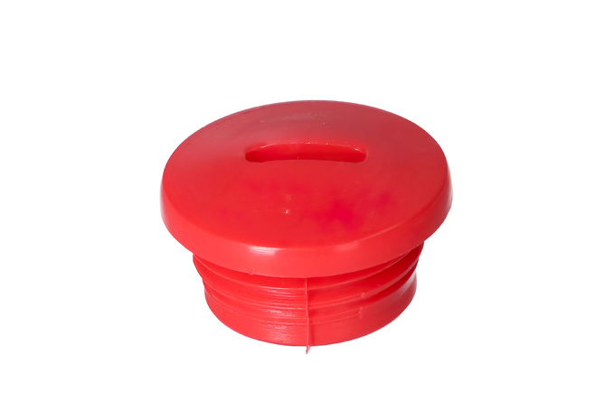 Gearbox Screw Plug red plastic Simson