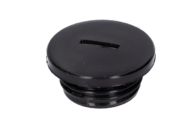 Gearbox Screw Plug black plastic Simson