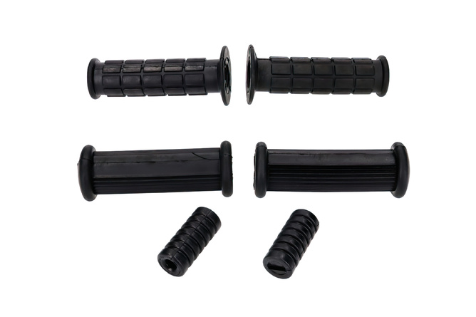 Rubber Kit frame / gearshift / kick start / handlebar 6-pcs. Simson