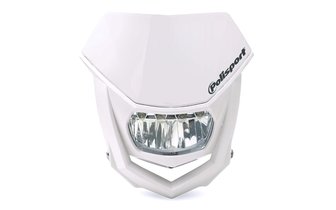 Plaque phare Polisport Halo LED blanc