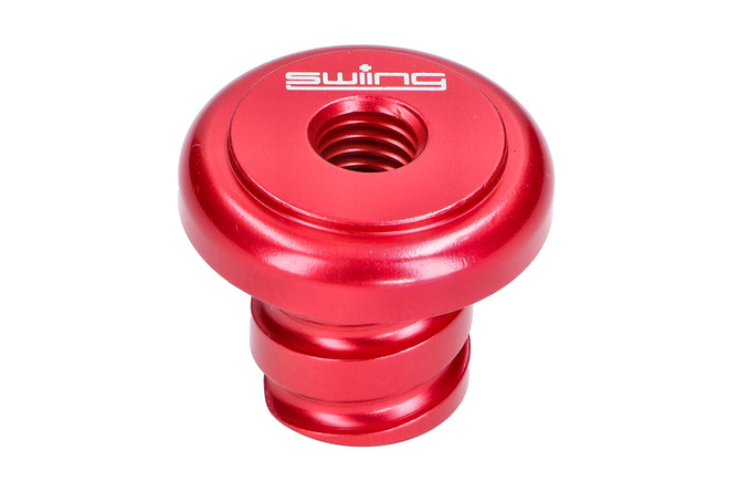 Supporto molla forcella swiing in alluminio rosso Puch Maxi / X30