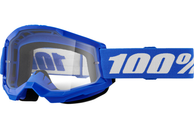 Gafas de Motocross 100% Strata 2 Azul