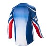Camiseta MX Alpinestars Racer Semi Azul/Naranja