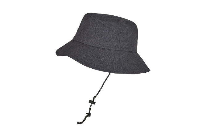 Fischerhut Bucket Hat Adjustable Flexfit heather grau