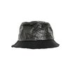 Bucket Hat Crinkled Paper Flexfit black