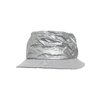 Bucket Hat Crinkled Paper Flexfit silver