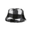Bucket Hat Sherpa Check Flexfit white/black