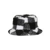 Bucket Hat Sherpa Check Flexfit white/black