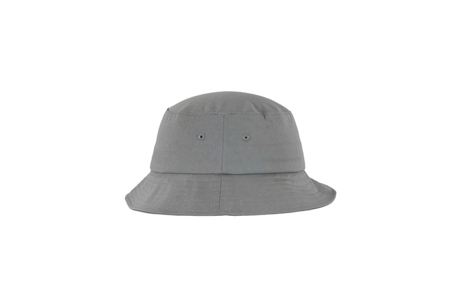 Bucket Hat Cotton Twill Flexfit grey