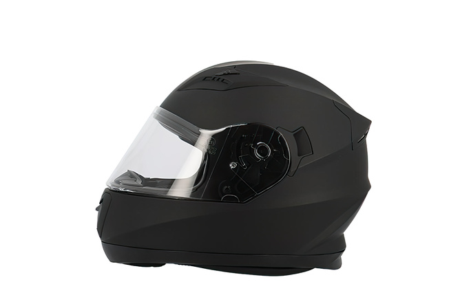 Casco Integrale visiera doppia Trendy T-603 nero opaco