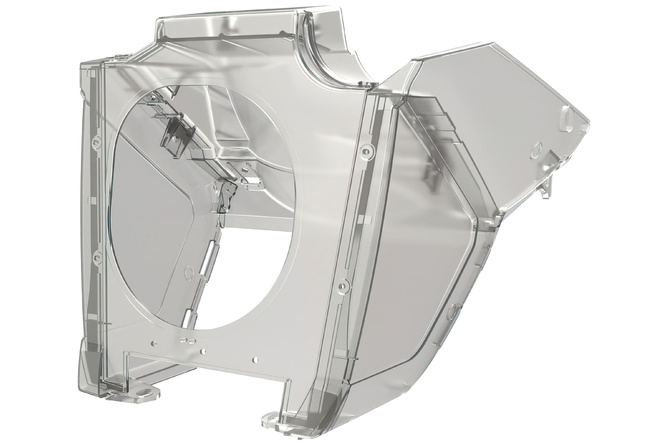 Luftfilterkasten transparent Polisport Yamaha YZ 125 / 250 (original ab 2015 / Restyle ab 2002)