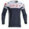 Camiseta MX Thor Prime Rival Azul Oscuro / Gris