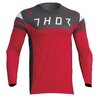 Maillot Thor Prime Rival rouge / anthracite