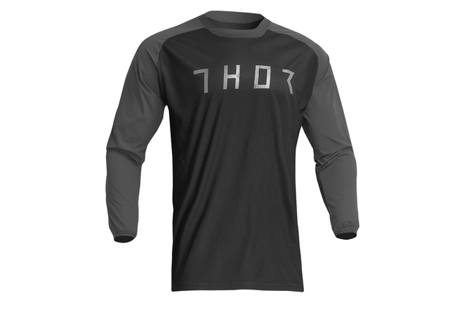 Camiseta MX Thor Terrain Negro / Antracita