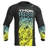 Camiseta MX Thor Sector Atlas Negro / Turqueza