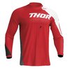 Camiseta MX Thor Sector Edge Rojo / Blanco