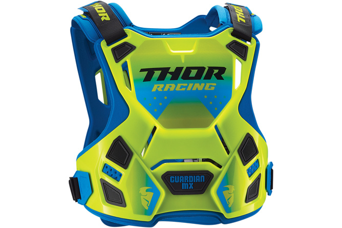 Peto Protector Thor Guardian MX Verde Neón / Azul