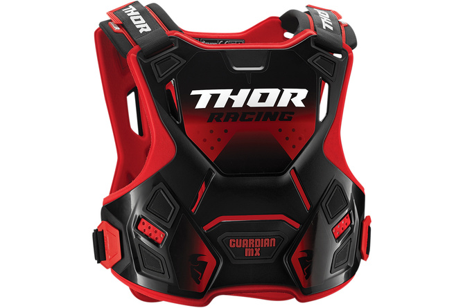 Brustpanzer Thor Guardian MX Kids rot / schwarz