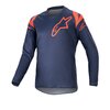 Camiseta MX Alpinestars Infantil Racer Narin Azul Marino/Naranja