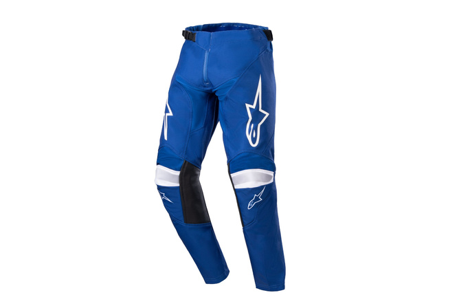 Pantaloni MX Alpinestars Kids Racer Narin blu/bianco