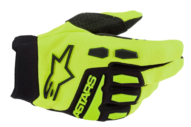 MX Gloves Alpinestars Kids & Youth Full Bore neon yellow/black