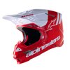 MX Helmet Alpinestars SM8 Radium 2 red/white