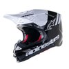 MX Helmet Alpinestars SM8 Radium 2 black/white
