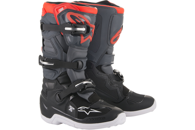 Ботинки Alpinestars Tech 7S черный / серый / красный