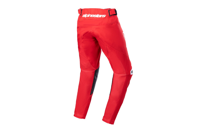 Pantaloni MX Alpinestars Kids Racer Narin rosso/bianco