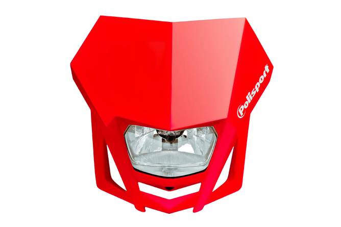 Headlight Polisport LMX H4 red CR 04