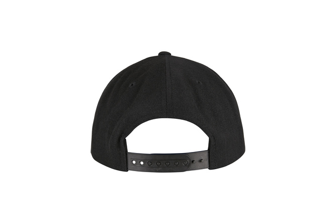 Snapback Cap 5-Panel Premium curved visor Flexfit black