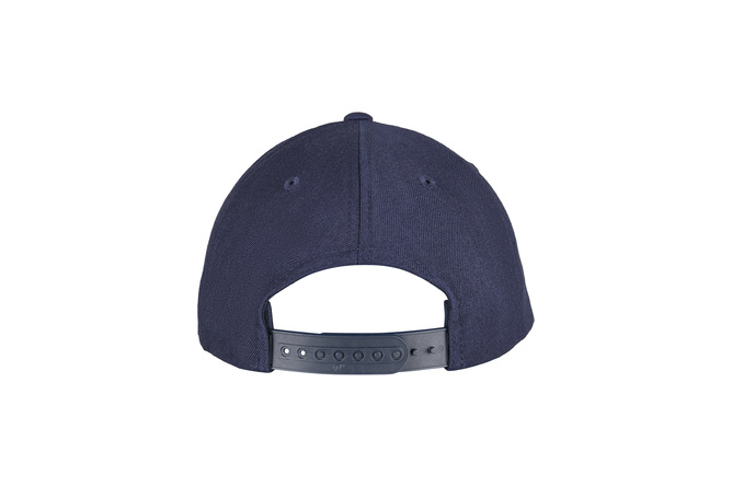 Cappellino snapback 5-Panel Premium curved visor Flexfit navy