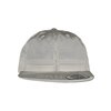 Snapback Cap Adjustable Nylon Flexfit silver