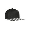 Snapback Cap Checkerboard Flexfit schwarz/weiß