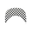 Cappellino snapback Checkerboard Flexfit nero/bianco