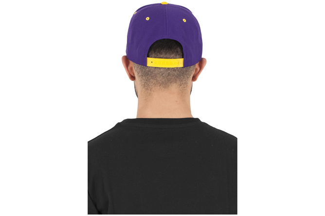 Snapback Cap Classic 2-Tone Flexfit purple/gold