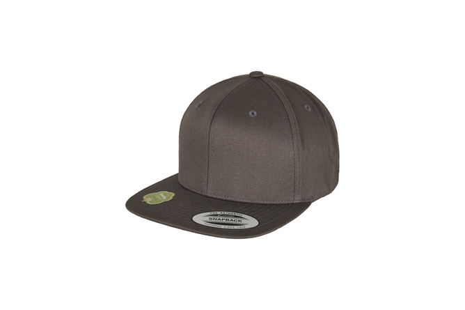 Snapback Cap Organic dark | grey Cotton Flexfit MAXISCOOT