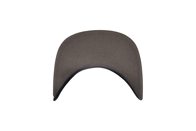 Snapback Cap Organic Cotton Flexfit dark grey