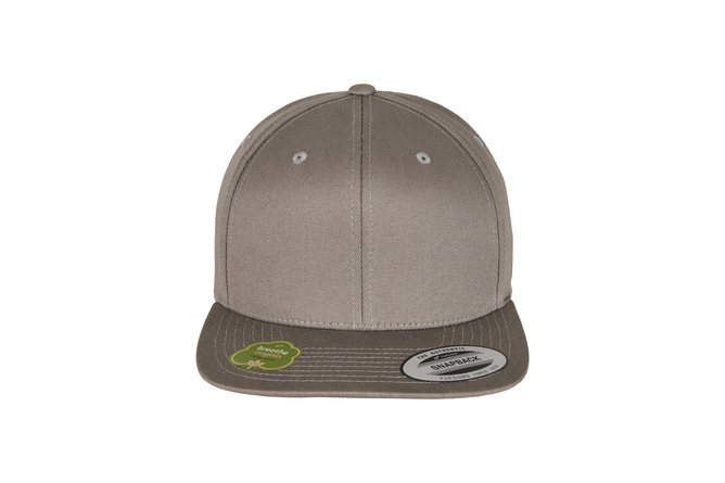 Flexfit Snapback grey Cap | pale MAXISCOOT Organic Cotton