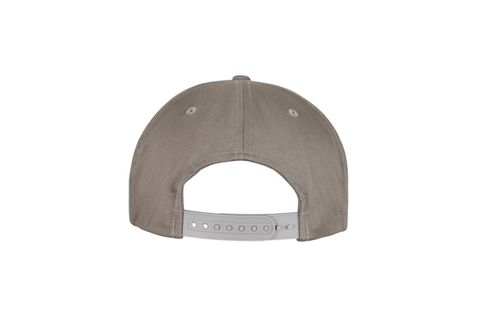 Cappellino snapback Organic Cotton Flexfit grigio chiaro
